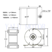 Electric Scooter Motor Electric Bike Belt Drive 36V/48V 1000W  MY1020 High Speed Belt MOTOR electric scooter conversion kit