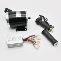 24V36V48V 500W refitted electric bicycle beach car motor controller throttle set with brush high speed motor