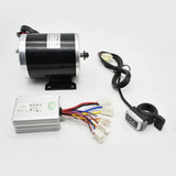 24V36V48V 500W refitted electric bicycle beach car motor controller throttle set with brush high speed motor