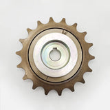 16T 18T 20T 22T Left Drive Freewheel with adaptor for 1/2"x"1/8" Chain and #410 Chain of UnitMotor Ebike Motor MY1018 MY1016Z