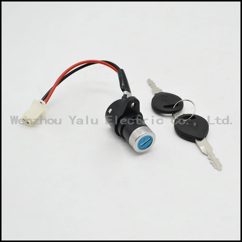 Modified electric vehicle instrument second gear small head electric door lock electric car universal electric door lock