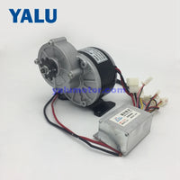 24/36V 250W Electric Vehicle Engine Kit MY1016Z EBike Motor Set Include Brushed Motor Controller E-bike Grip Bicycle Accelerater