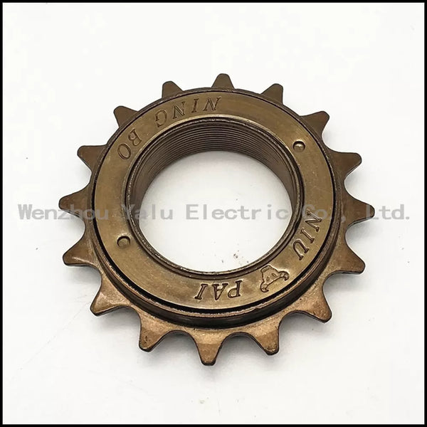 Universal bicycle flywheel ratchet sprocket modified electric bicycle accessories 410 type chain applicable 16T 22T