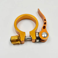 1PC Bicycle Quick Release Aluminium Alloy Bike Seat Post Clamp Seatpost Mountain Bike Seat Tube Clamp Bicycle Accessories