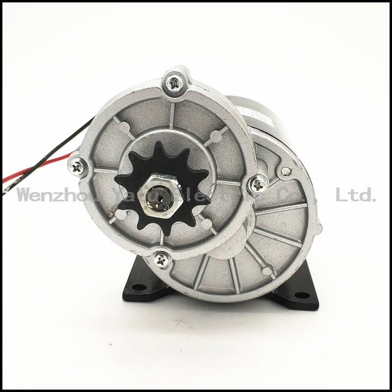MY1020Z 24V 450W DC Brushed Motor Kit With 24V 500W Brush Controller 420 38T Tooth 77Link Chain Electric Tricycle DIY Motor Kit