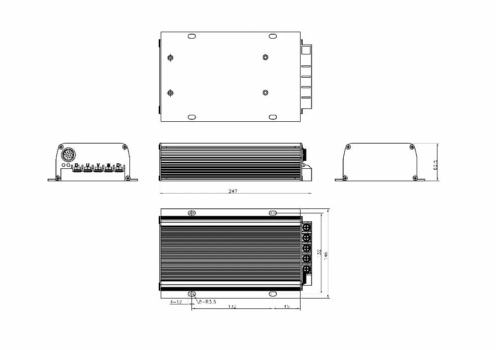 100A Sabvoton SVMC72100 BLDC Controller CE Approved for Electric Bicycle （Unlock type available）