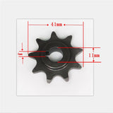 9 Tooth Sprocket For Electric Bike Motor MY1016Z Unitemotor MY1018 Original 9T Sprocket Electric Scooter Engine Sprocket For 410