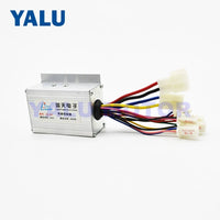 Electric Bicycle Conversion Kit Part 24V 250W Brush DC Motor Controller for Unitemotor MY1016 E-bike and Toy Scooter Controller