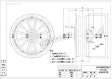 Cost-effctive QS 3000W 40H V1.12 BLDC In-Wheel Hub Motor for electric scooter