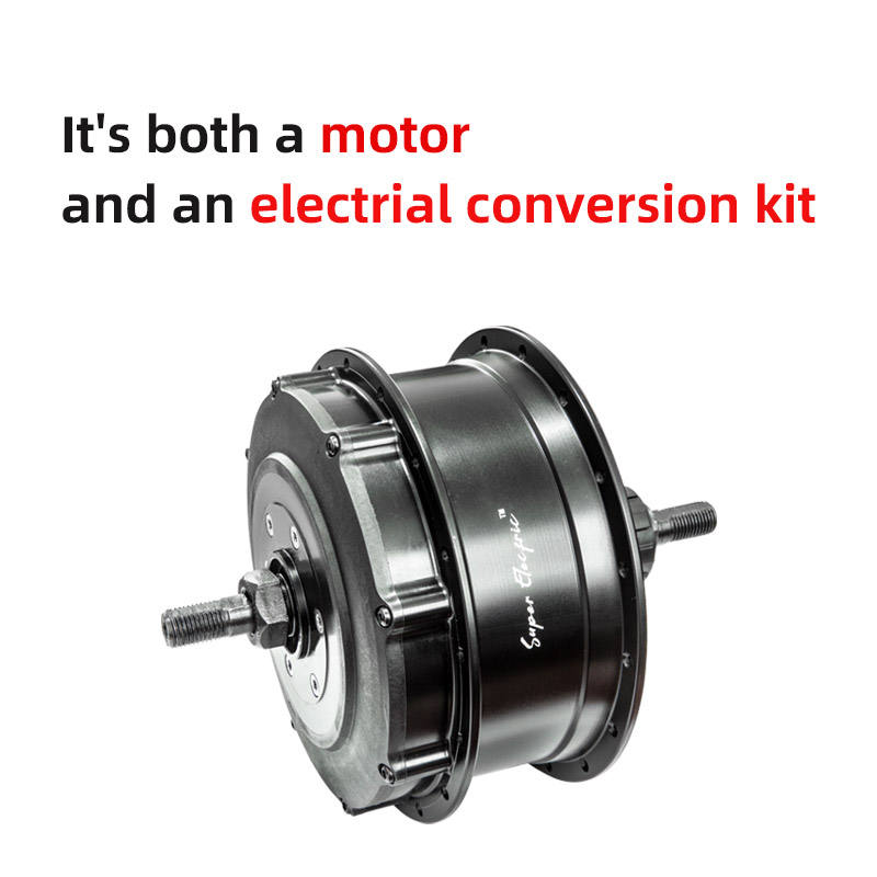 P130 All-in-One Rear Motor  E-bike Convesion kit  Built-in battery, controller, sensor, connection module all-in-one motor for electric bicycle