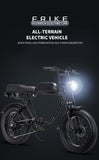 FRIKE Vintage  20-Inch Electric Mountain Bike - Unleash the Power of Retro E-Cycling Adventure