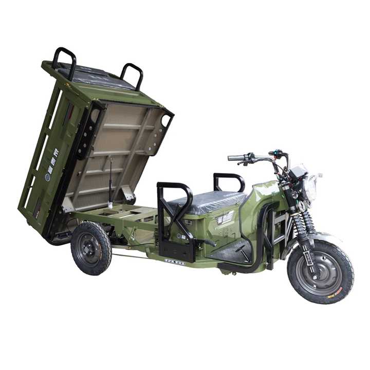 60v 1500W Truck Cargo Tricycle Cargo Electric Tricycle Tuk Sale Three Wheel Cargo Bike
