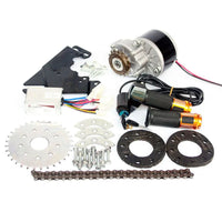 350W New Arrival Electric Geared Bicycle Motor Kit Electric Derailleur Engine Set Variable Multiple Speed Bicycle Electric Kit