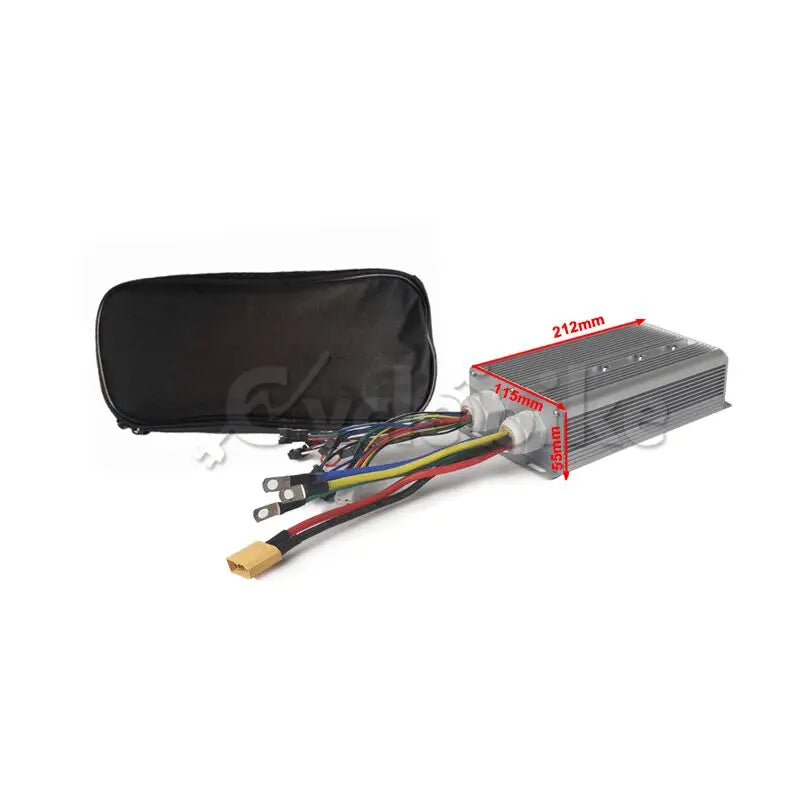 Main TFT 135mm drop out display system  48v-72v 80A 5000w electric bike conversion kit