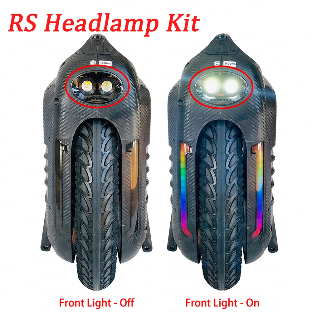 GW Begode RS Unicycle Front Light Lamp Head Original Spare Parts Accessories