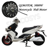 SiAECOSYS QSMOTOR 3000W 72V 80kph Hub Motor with EM100SP controller and kits for electric scooter