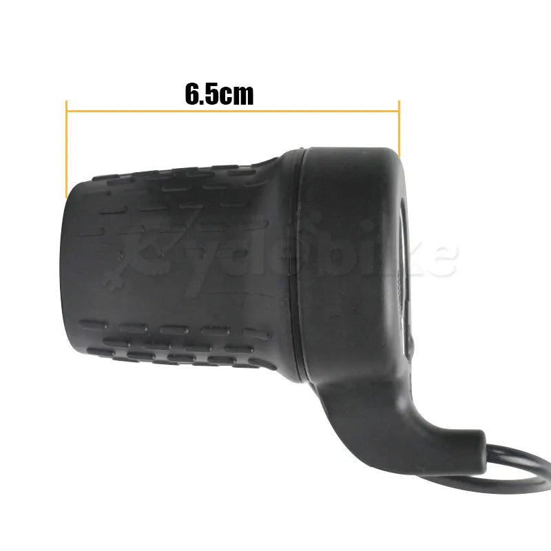 Ebike 20X Half Twist Throttle Right Hand 12V-72V Universal 3pin Waterproof SM Connector For Electric Bike Accessory E Bike Parts