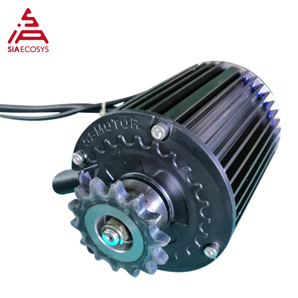 QS 1kW 90 72V55KPH Mid Drive Motor With Old Appearance