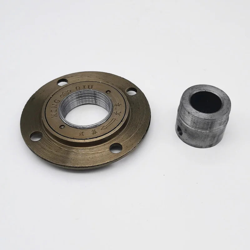 Toothless flywheel + connector metric system is suitable for refitting electric tricycle motorcycle kart axle sleeve 13 16 20 21