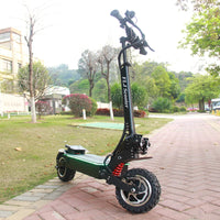 FLJ 6000W/60V Dual Engine Electric Scooter with Fast charge Battery 11inch double drive E Scooter