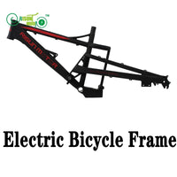 Electric Mountain Bike Frame / All Terrain / Soft Tail / Shock Absorber 26*4.0 Electric Bicycle Frame