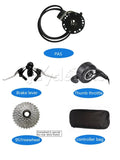 E BIKE Conversion Kit 48v 1000w Cassette Motor Wheel Electric Bicycle Conversion Kit With 48V 12.5AH Lithium Battery