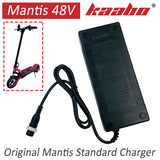 Kaabo Mantis 48V Scooter Charger 2.5A Max DC54.6V 2A Standard Charge Electric Scooter 100% Original