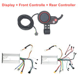 YunLi 60V 45A Controller for Dual motors 3200w 5600w 6000w electric scooter Accelerator LH-100 Display