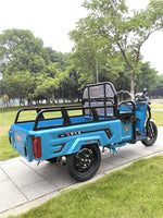 Professional Electric Cargo Tricycle Open Body Keke Tricycle with 48v Lithium Battery for Passenger Use