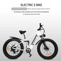 Baolujie Aluminum Alloy Electric Bicycle: DP-2615 E-Bike 48V/750W SHIMANO 8 Speed DP-2615 48V/12AH Disc Brake  Ebike