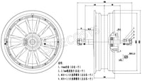 SIA/QS 12inch 3000W V1.4 72V 80kph Hub Motor with VOTOL EM150SP controller and kits for Scooter