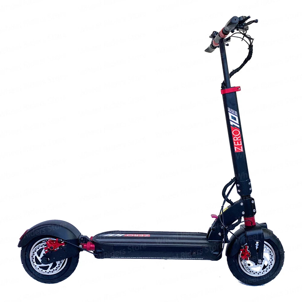 EU Stock Original ZERO 10 52V 23AH Folding Adult Electric Scooter ZERO10 50kg/h 1000W Motor 10 inch  VAT Exemption