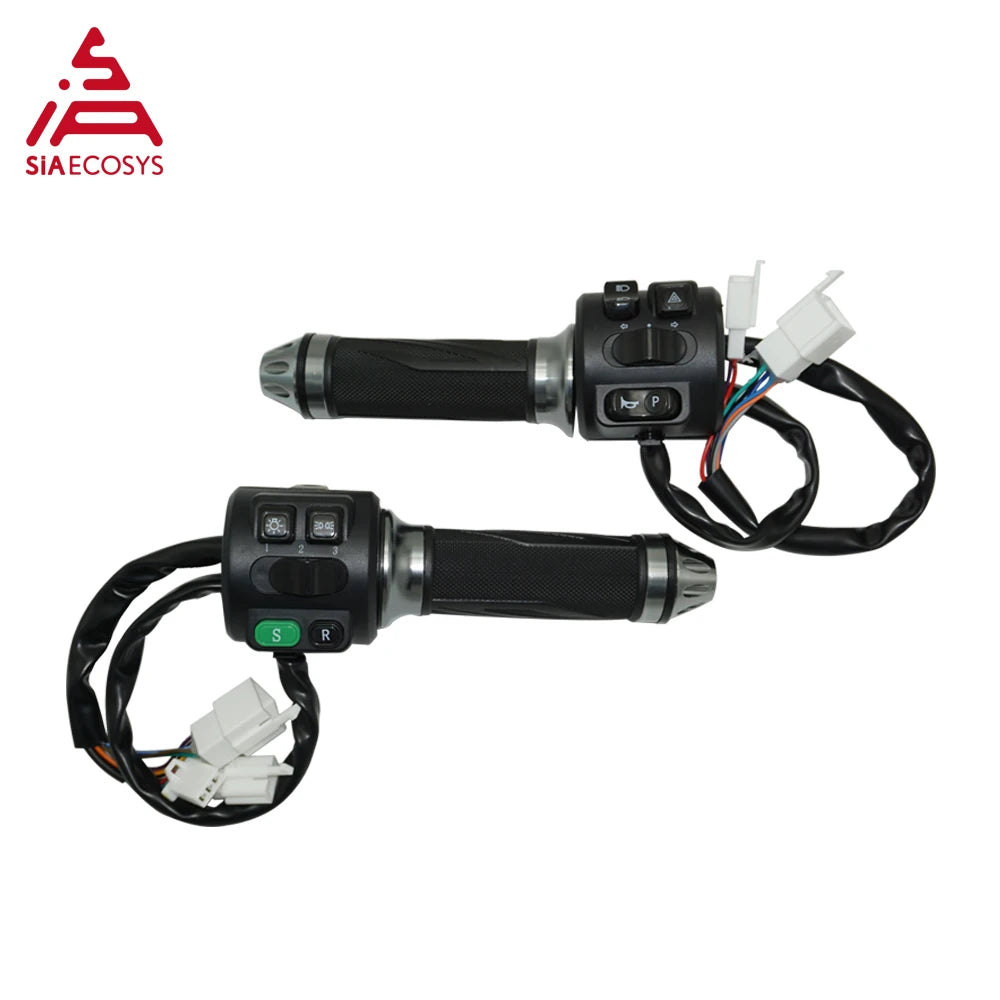 SiAECOSYS QSMOTOR 12x7.5inch 1500W 48V 55kph Hub Motor with EM50SP controller and kits for E-Scooter