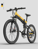 BEZIOR X500 PRO Off-Road Electric Mountain Bike - 500W Motor, 48V 10.4Ah Battery, 26*1.95 Tires 7-Speed Gears  Fukujo Wheels