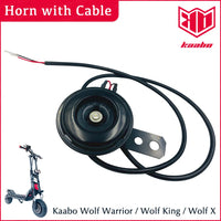 Kaabo Wolf Warrior King Horn With Cable Kaabo Offical 11inch 10inch Wolf X Scooter Spare Parts Accessories