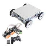 40KG Load Shock Absorption Mecanum Wheel Robot Car Chassis Kit with 4pcs Planetary Gear Motor for Arduino STM32 Raspberry Pi