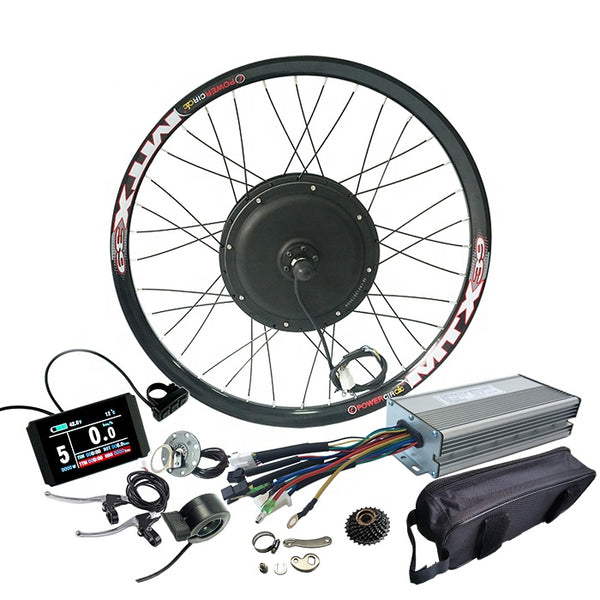 fast electric bicycle conversion kit NBPower Popular electric bicycle conversion kits MTX wheel rim 48V52V