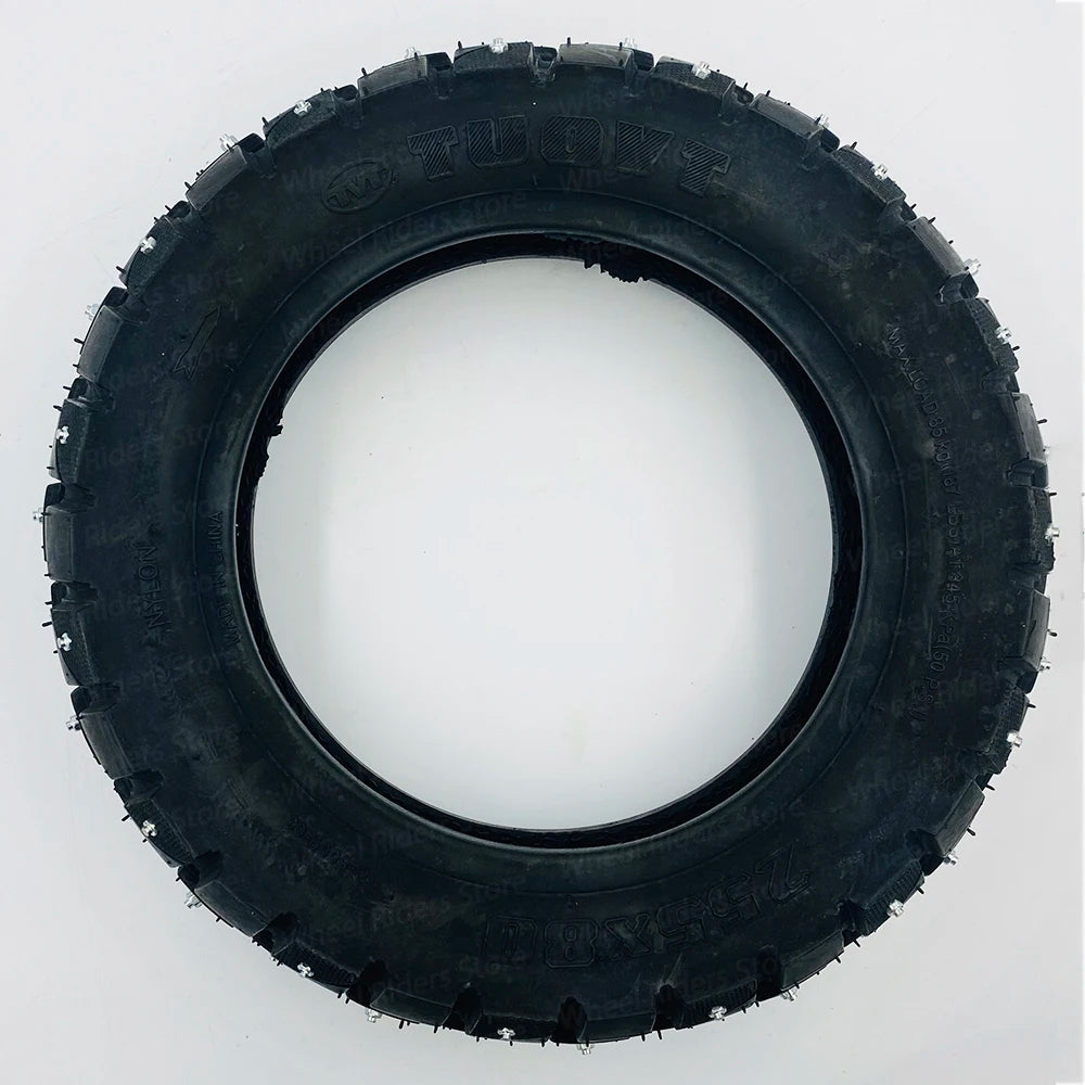 10x3.0inch Semi Off Road Snow Tire Trye Tube Zero 10x Kaabo Mantis 10inch Blade 10 Electric Scooter Wheel Winter Anti-Skid