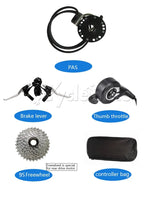 China Manufactory Provide 48v 1000w Cassette Motor Wheel Electric Bicycle Conversion Kit  20"26"28" 700c Rear Motor Wheel