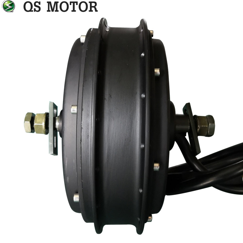 SIA QS 205 3KW V3TI Spoke Hub Motor Kits With 19inch Wheel Rim And Heat Sink