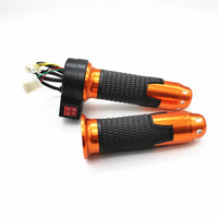 Electric Bicycle Twist Throttle Ebike Tricycle Speed Scooter Throttles 12V/24V/36V/48V/60V/72V E Bike Parts