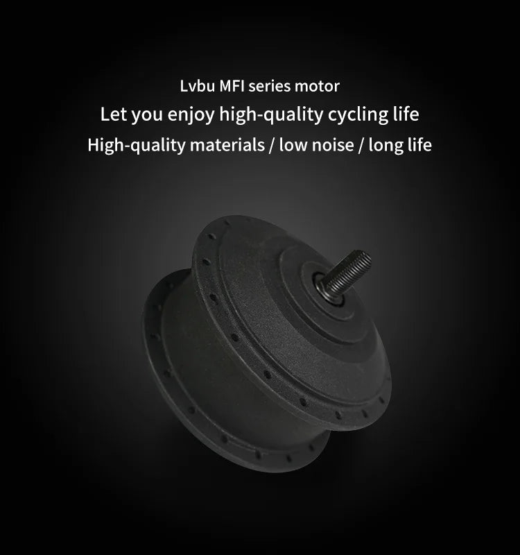 New LVBU Magnet 36v 350w 500w Brushless DC Ebike Electric Bicycle Hub Motor 36v 500W With Other Parts
