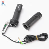 Wuxing 52X-DX Twist Throttle With Battery Indicator 36V 48V Li-Battery Ebike Escooter Speed Control Handlebar Accelerator Parts