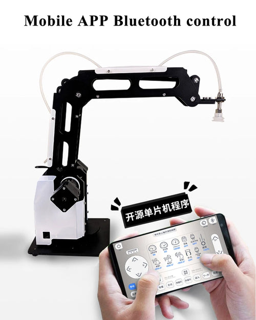 0.5kg Load Industrial 3 Axis Robotic Arm Planetary Reduction Manipulator Open Source Secondary Development Teaching Robot