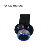 SIAECOSYS/QSMOTOR 205 3000W V3 Car Hub Motor 72V 80KPH conversion kit with EM100sp Controller for Electric Car E-Car