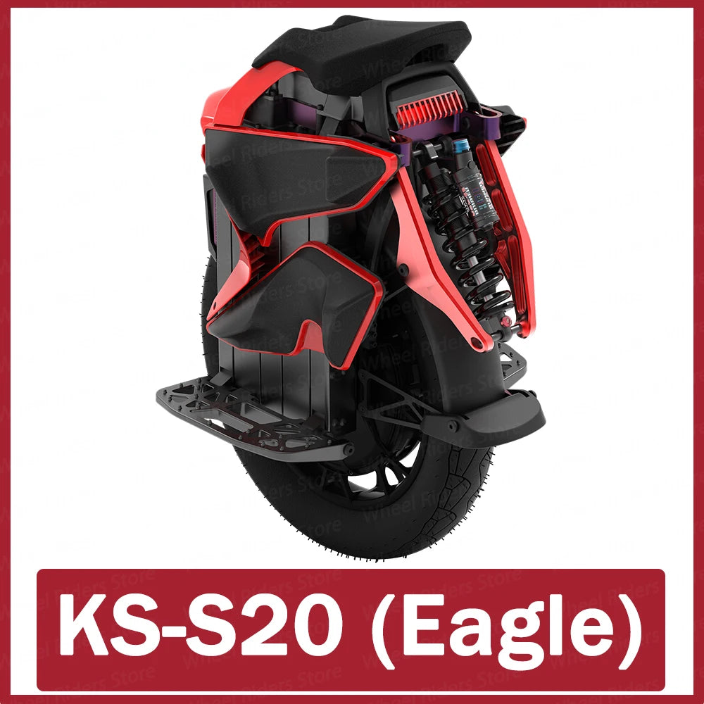 Kingsong KS22 Eagle KS S20 E-unicycle Electric Unicycle EUC New Launch 70km/h 126V 2220WH Shipment in Sep Or Jan