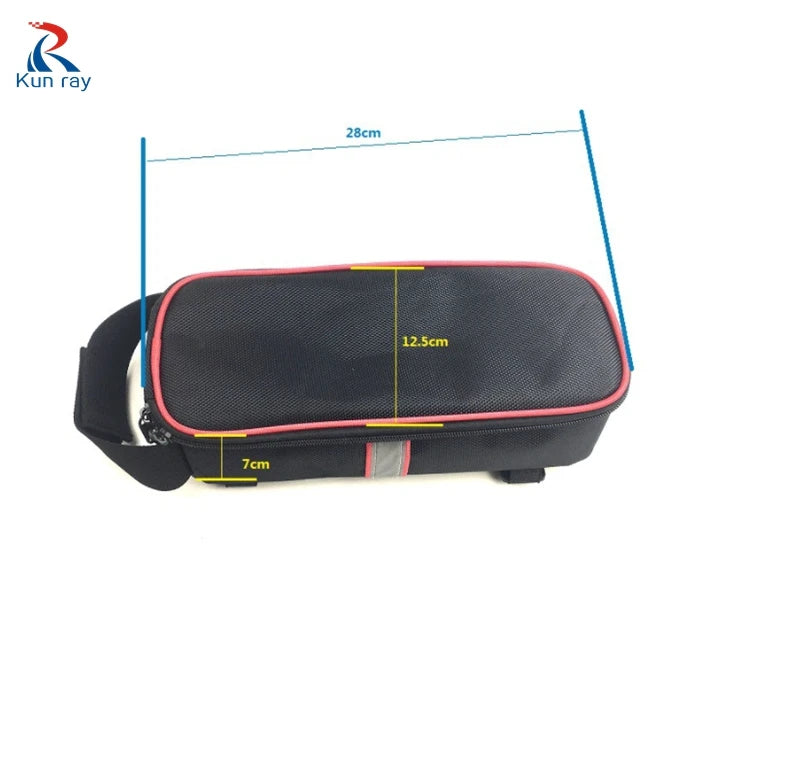 Waterproof Electric Bicycle Controller Bag - Heavy-Duty Frame Mount Storage Case for E-Bike Conversion Kits (Size S & L)