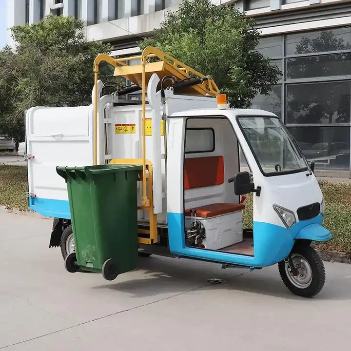 Supply Small Garbage Electric Truck Tricycle Cargo with 4*2 Drive Wheel