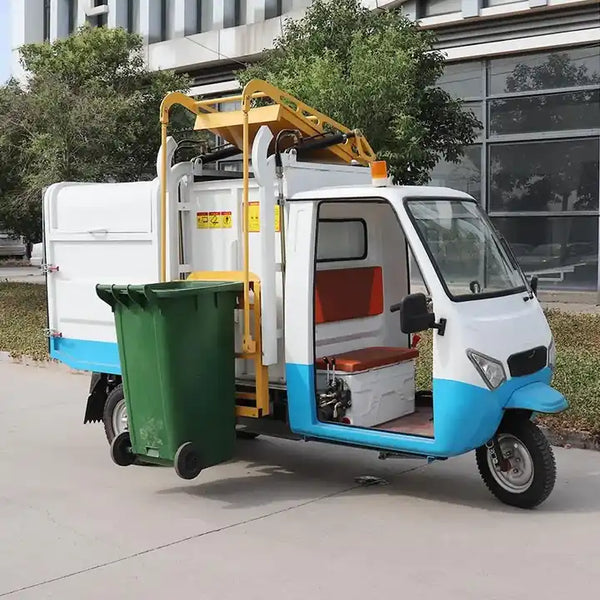 Supply Small Garbage Electric Truck Tricycle Cargo with 4*2 Drive Wheel