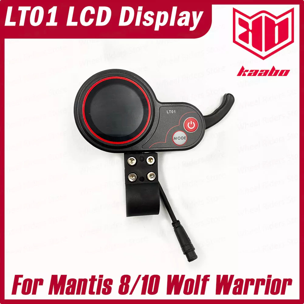 Kaabo Mantis10 LCD LT01 Display Original Standard Parts For Electric Scooter Smart Kickscooter Multi Colorful Screen Accessories